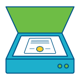 transcript scanner icon